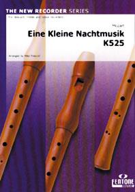 Eine kleine Nachtmusik - Theme from 1st movement (K525) - Mozart pro klavír